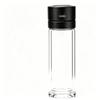 Titanium Lid Double-Layer Glass Tea & Water Separation Mug with One-Button Open - Portable Business Cup for Men