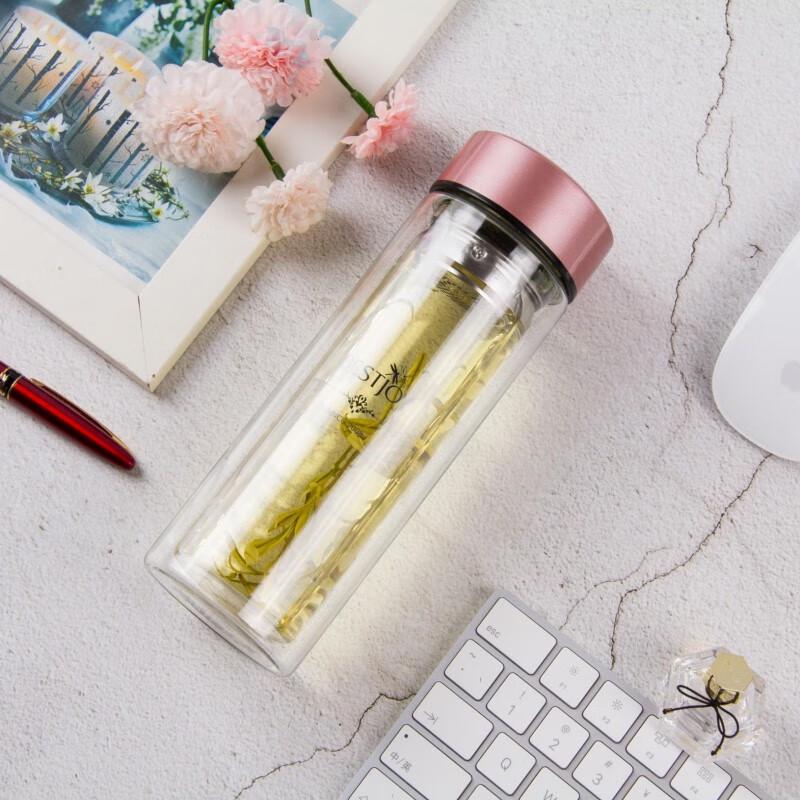 Fuguang 320ml High Borosilicate Double-Layer Glass Cup