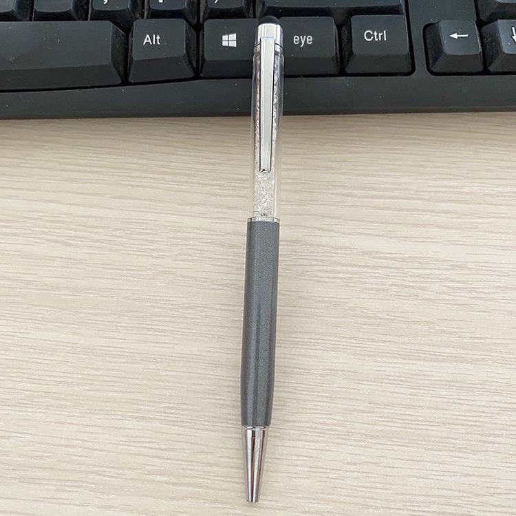 Sailai Crystal Diamond Metal Ballpoint Pen - Twist Design with Customizable Logo Option