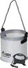 Ogk EVA Round Water Bucket, 18cm, Clear Silver Pattern