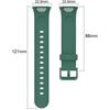 Silicone Strap for Xiaomi Mi Band 7 Pro, Green