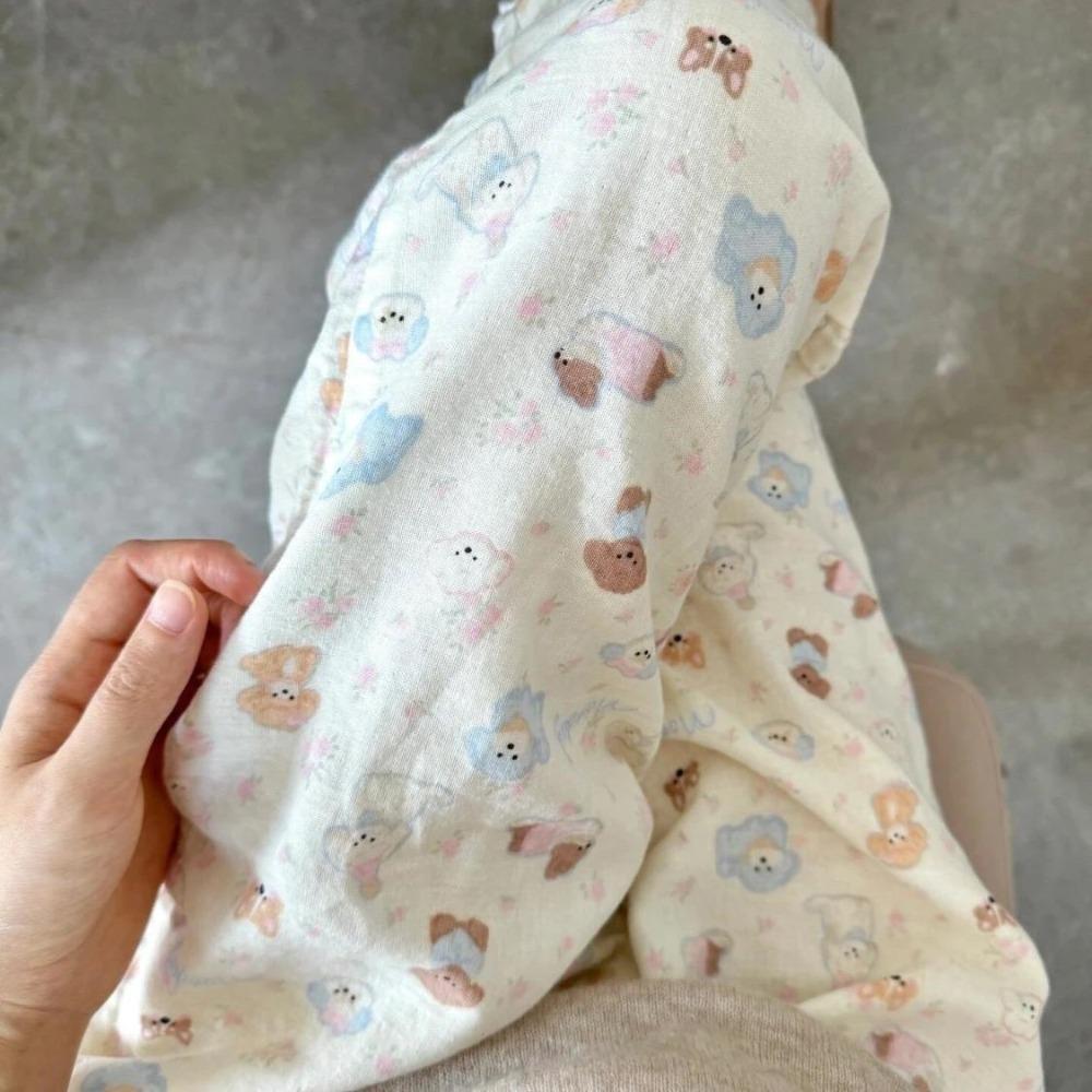 

Cartoon Print Sleepwear High Waist Sleep Bottoms Fashion Long Pants Summer B-XL