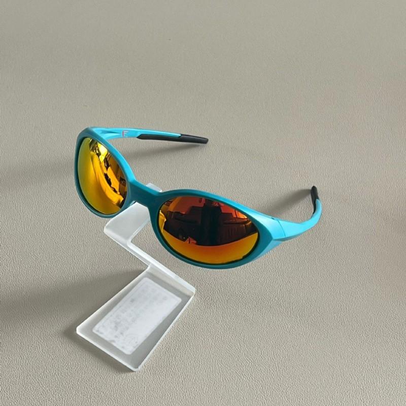 9438 Y2K Oval Cat Eye Sunglasses Unisex Sport Outdoor Cycling Hiking