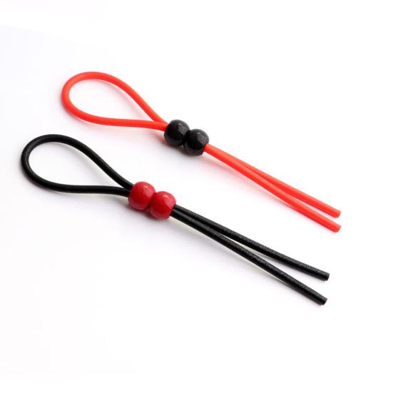 Yousheng Penis Cord Universal Novelty Silicone Delay Ejaculation Lock Ring Buckle Rope for Male