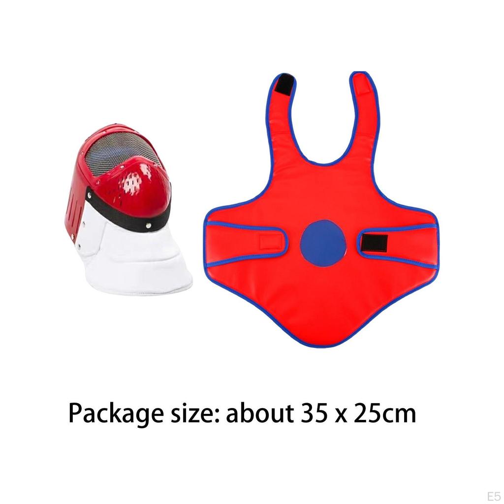 Anti-stab Fencing Portable High Strength Facial Shield Mask Lightweight Protective Equipment