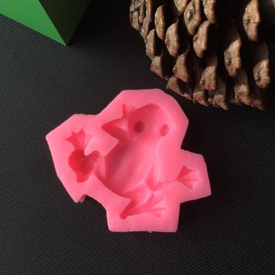 1 Stück Frosch Fondant Kuchen Silikon Backwerkzeuge Pudding Dessertformen zum Kuchendekorieren Schokoladen Seifenform