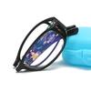 New Reading Glasses Men Women Progressive Presbyopic Eyewear Portable Folding Anti-Blue Light Multifocal Bifocal Eyeglasses +1.0