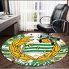 Hammarby IF Print Round Rug, Washable Floor Carpet, For Entryway Dorm Laundry Room Office Study, Home Decor Birthday Christmas Gift