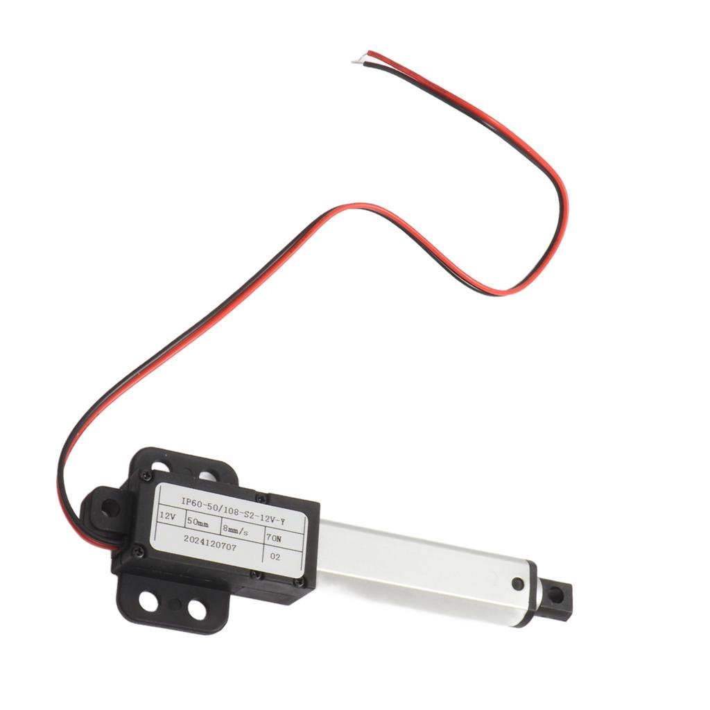 Linear Actuator 50mm 12v DC Low Noise Internal Limit Switch Mini Electric Linear Actuator Motor for Automotive Industry
