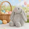 Plush Bunny Toy Huggable Stuffed Rabbit Plushie Simulation Animal Doll Home Living Room Bedroom Decoration Birthday Gift