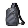 Fashionable Men's Chest Bag Travel Bag Casual Male Shoulder Crossbody Bag Waterproof Sling Sports Bag