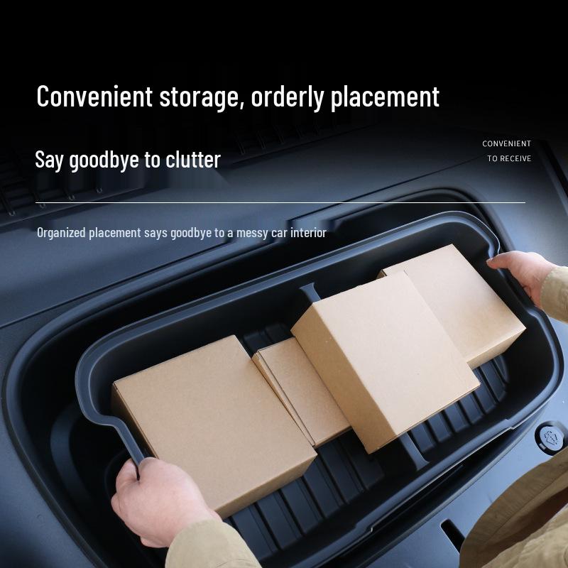 Model Y 2025 Facelift New Front Trunk Multi-Functional Storage Box