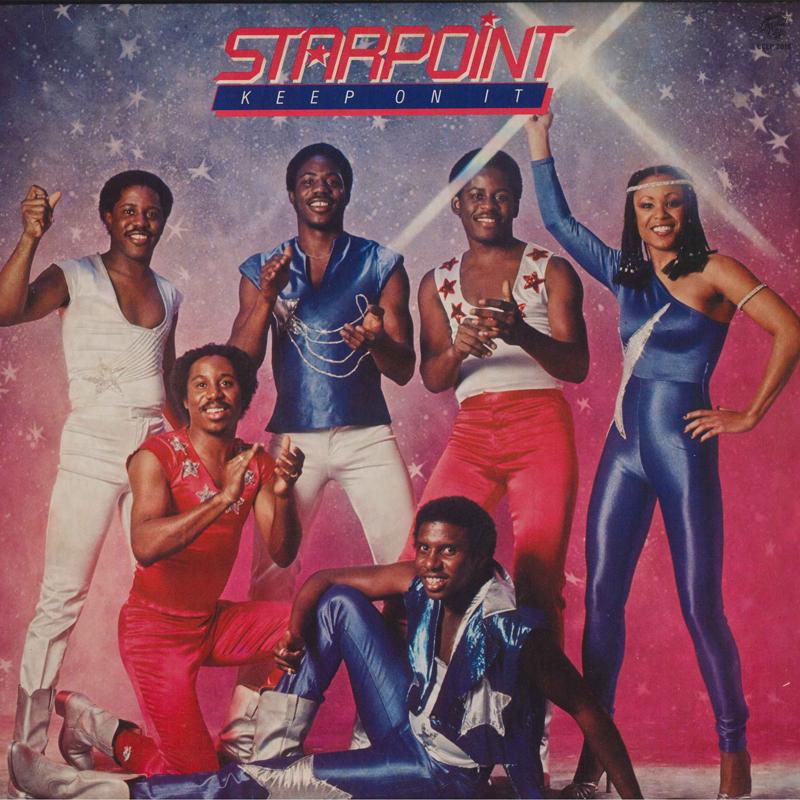 LP Record STARPOINT - Keep On It CCLP2018 Chocolate City 1981 US Soul/Funk Used