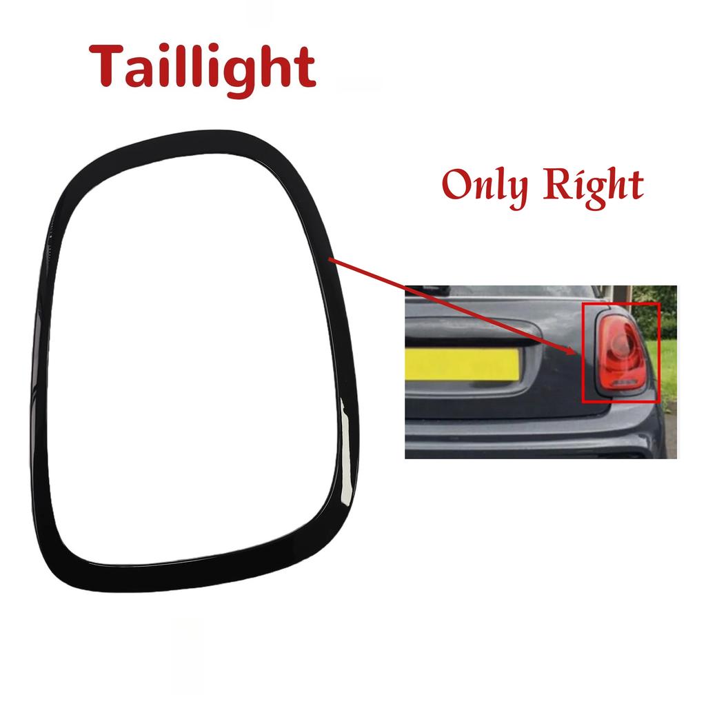 For BMW Mini Cooper F55 F56 F57 2015-2024 Headlight Trim Ring Tail Light Frame Bezel Head Rear Lamp Cover Replacement Part