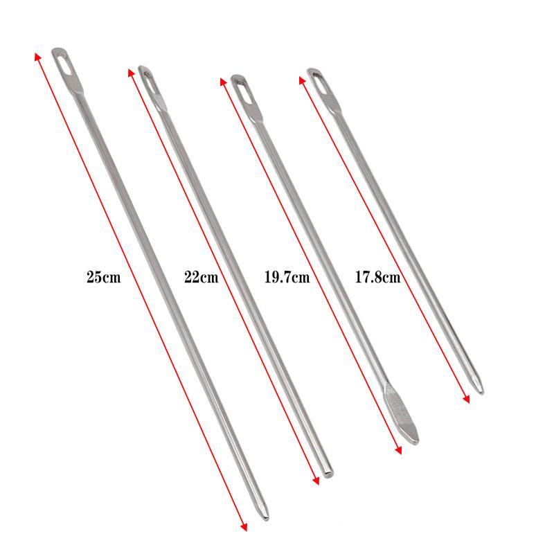 Elastische Nähzubehör DIY-Werkzeug Elastisches Seil Schnur Einfädler Clip Nähschlaufe Set Schlaufendreher Haken Flexibler Kordelzug Faden