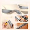 1Roll 3METERS/118.11IN Cable Cover Protector PVC Self-Adhesive Wire Protection Strip Wear Resistant Prevent Trip Wall and Floor