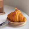 Croissant-Shaped Dessert Scented Candle – Perfect Birthday Gift or Photo Prop
