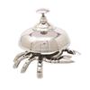 Brass Nautical  Beautiful Desk Bells Unique Table Bells Home Decor Gift Call Bell Reception Bell (Crab, Chrome)