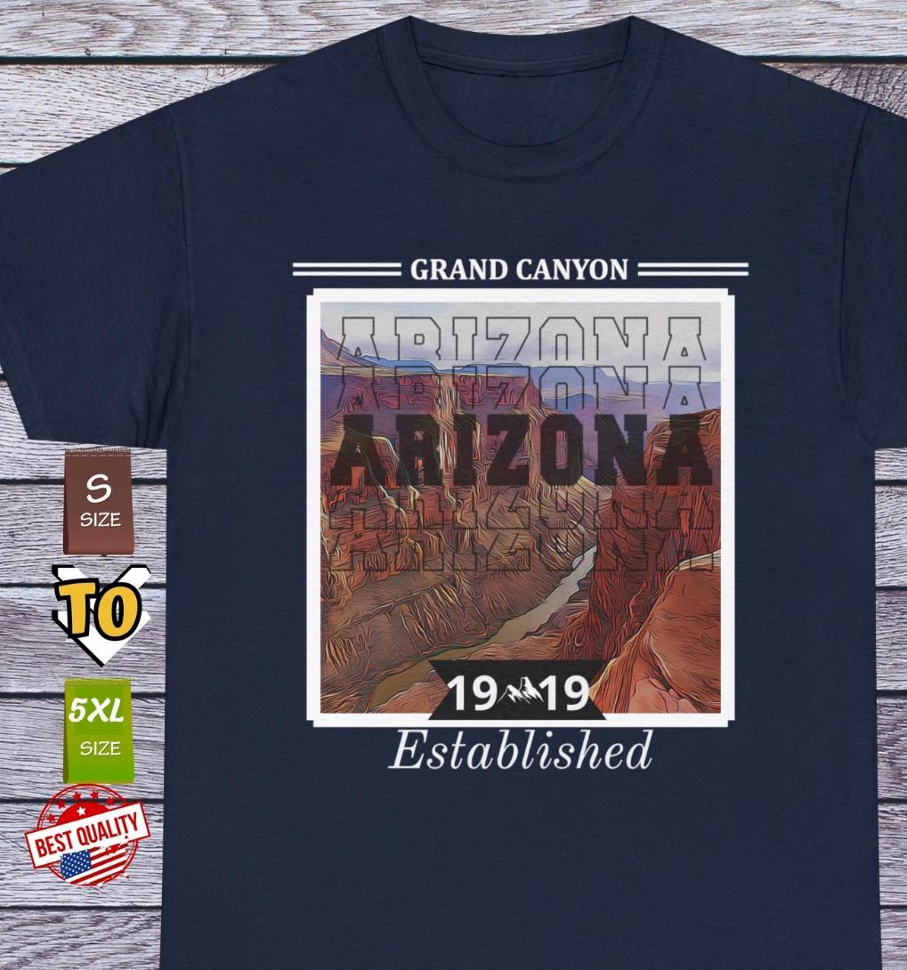

Arizona Grand Canyon National Park T Shirt Established 1919 Tee Vacation Clothes 2XL