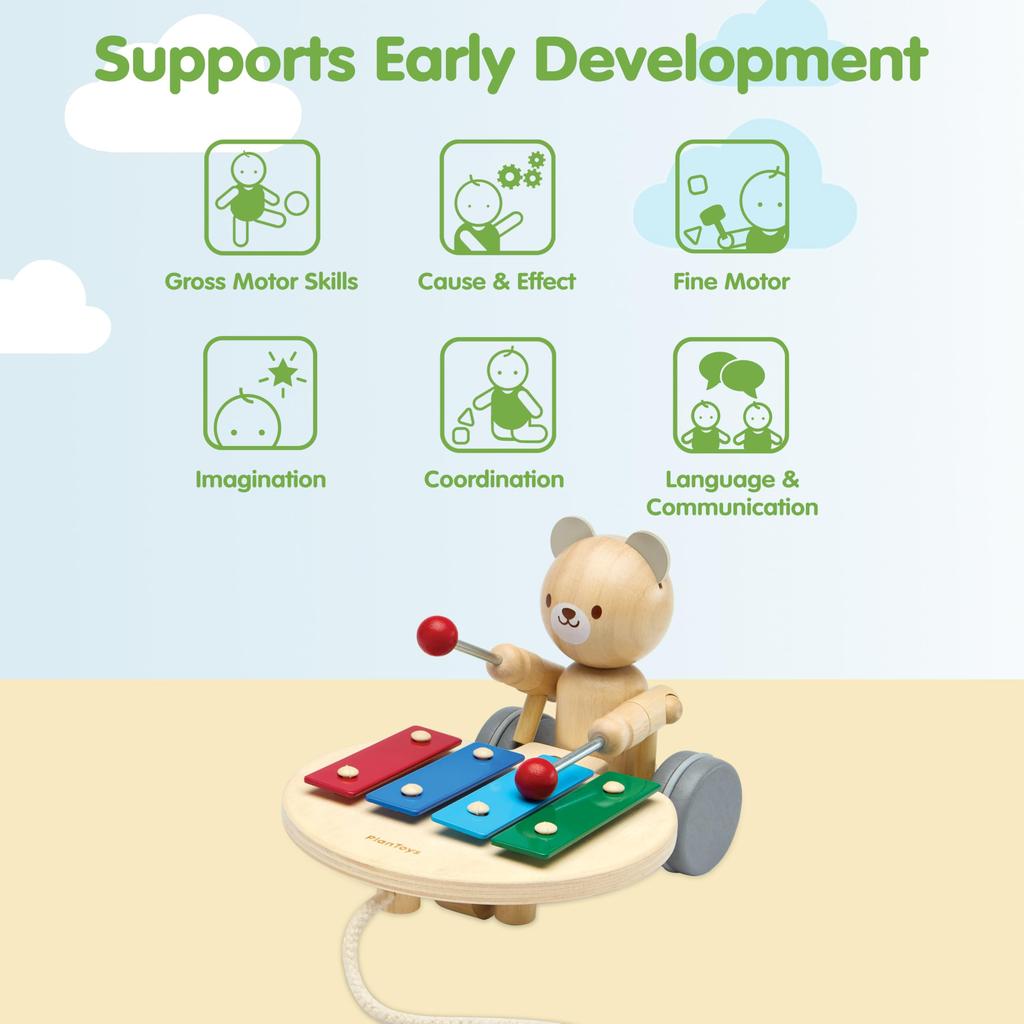 PLANTOYS Musical Bear 5271