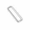 Center Console Button Frame Sticker Trim For Kia Carnival 2022-2023 Matte Silver