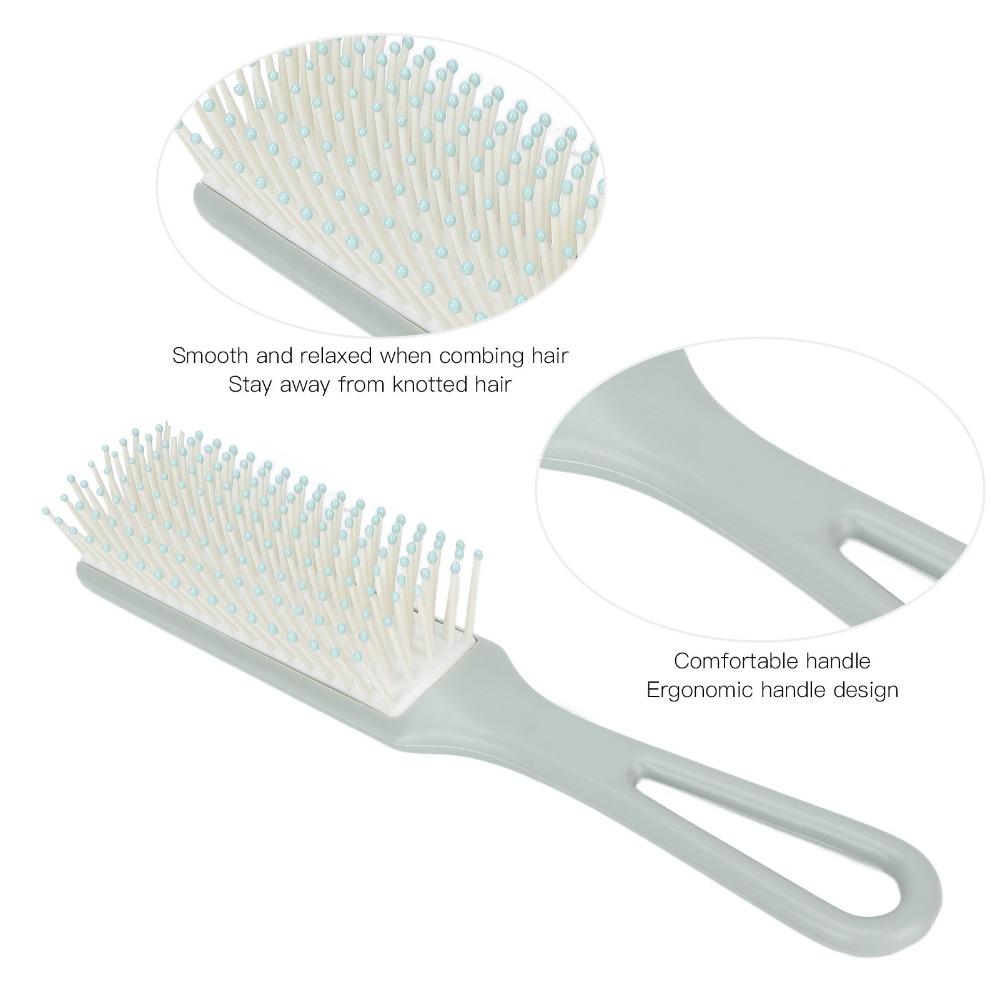 Vented Design Detangling Hair Brush Portable Hair Styling Brush Detangler Brush For Travel Use
