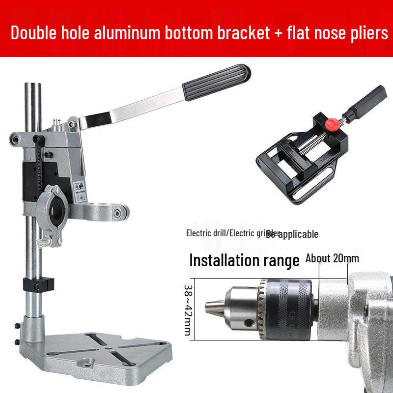 Multi-Function Electric Drill to Bench Drill Universal Bracket for Home Use