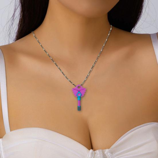 Korean Game Necklace SG3 Pendant Necklace Squid Necklace Korean Folk Game Accessory for Squid Parties Fans Gifts