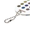 Soft Summer Autumn Double-sided Color Cards 24 Circular Blocks Professional Color Palette for Wedding Stylist Bridal Makeup Matching