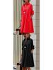 Women's Long Sleeve Loose Shirt Dress - Europe 2026 Collection
