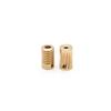 Enveloping Worm Wheel Gear 0.4M 15 Teeth 15 Times Reduction Ratio 2/3mm 90-Degree Transmission Mechanism Copper Gear