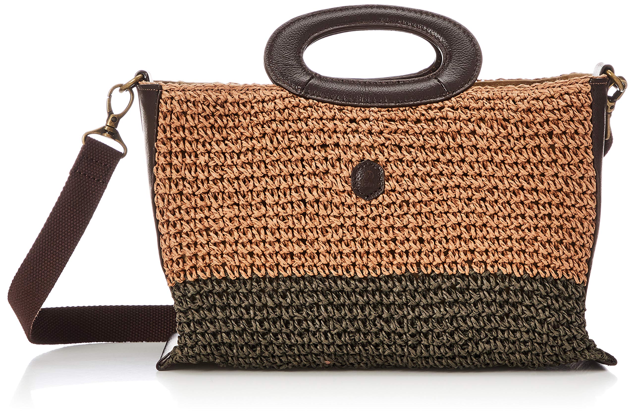 Бумажная сумка через плечо Forna, Женская, ВерблюжийХаки (24K)