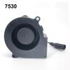 DC 12V 7530 Blower Fan Turbo Cooling Variable Speed Controller Barbecue Fan Air Blower Picnic Grill Wood Stove Cooking 75mmx30mm