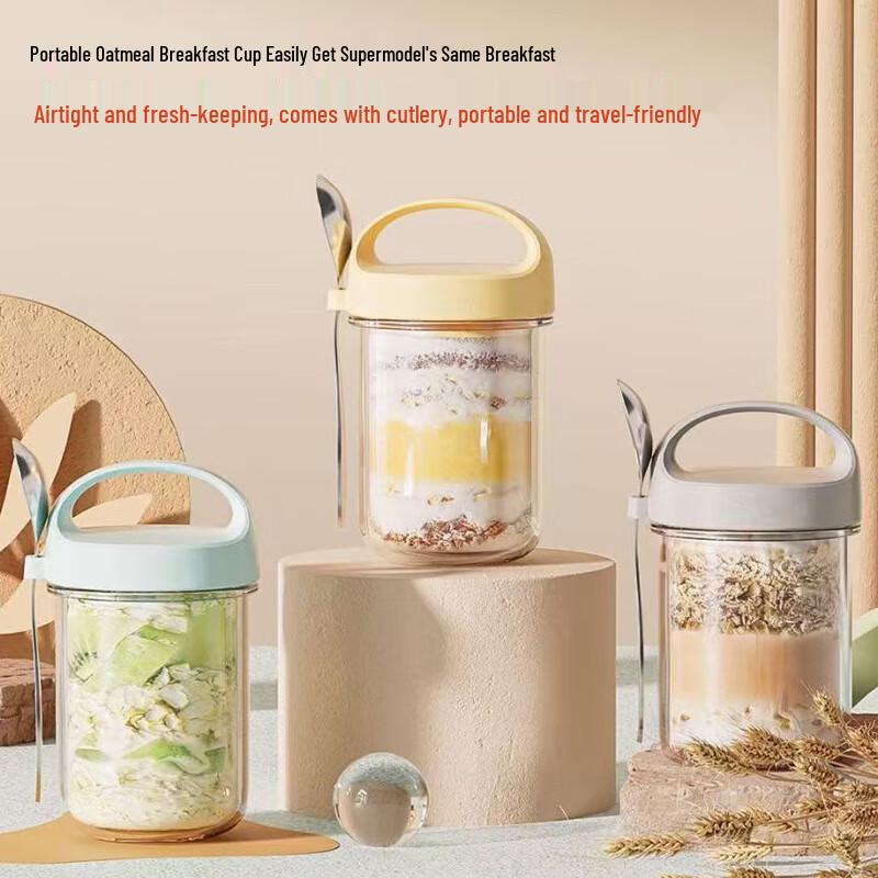 XT Simple Overnight Oats & Yogurt Glass