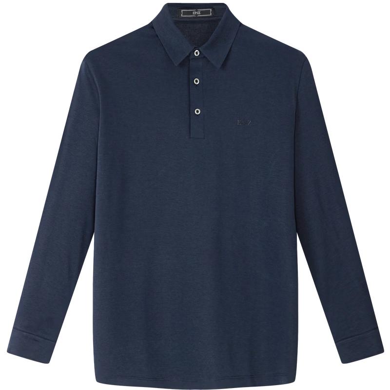 EMZ Erdos Men's Long Sleeve Polo Shirt