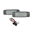 2Pcs For Hyundai Tuscon 2005-2009 For Kia Sportage 2011-2016 White LED License Plate Light Number Plate Lamp Assembly