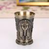 Vintage Egyptisk shotglass med sinklegeringsmateriale for kreative bar drinker