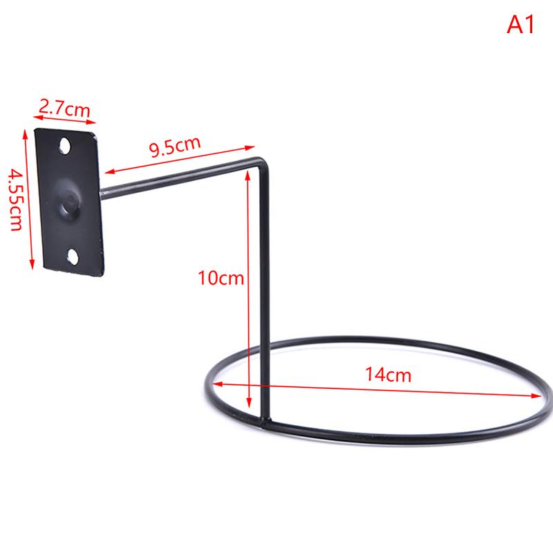 Держатель кольца для дисплея шара Slatwall Сверхмощная стойка для выставки товаров шляпы крышки стальной проволоки A1