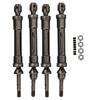 For Traxxas 1 10 Slash 4x4 SLA017 SLA018 Metal Front and Rear Drive Transmission Shaft