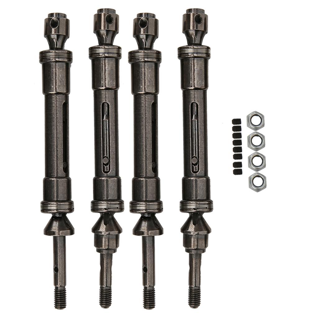 For Traxxas 1 10 Slash 4x4 SLA017 SLA018 Metal Front and Rear Drive Transmission Shaft