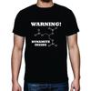 Warning! Dynamite Inside! Molecule Chemical Science T-shirt Tee
