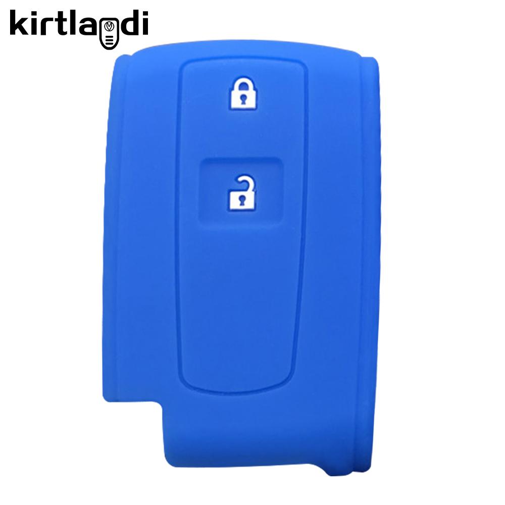 

Силіконовий Чохол для Ключа Тримач Кришка для Toyota Corolla Verso Prius Gen2 Стара Модель Пульт Дистанційного Керування Захисні Аксесуари Безключовий Доступ синій