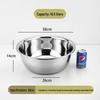 Extra Thick 304 Stainless Steel Household Deep Soup and Mixing Basin