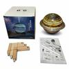 Galaxy Planet Luftbefeuchter 330ml Starker Nebel Haushaltszerstäuber LED Nachtlicht Kreisförmige tragbare USB-Aromatherapie-Atmosphärenlampe