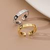 Ventfille   Silve Love Heart  Ring For Women Gift Zircon Simplicity Ins Korean Jewelry Dropshipping