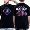 Camiseta Masculina Feminina Caçadores de Demônios K-Pop Saja Boys Jinu Romance Saja Tee Verão Casual Moda Hip-hop Manga Curta Camiseta