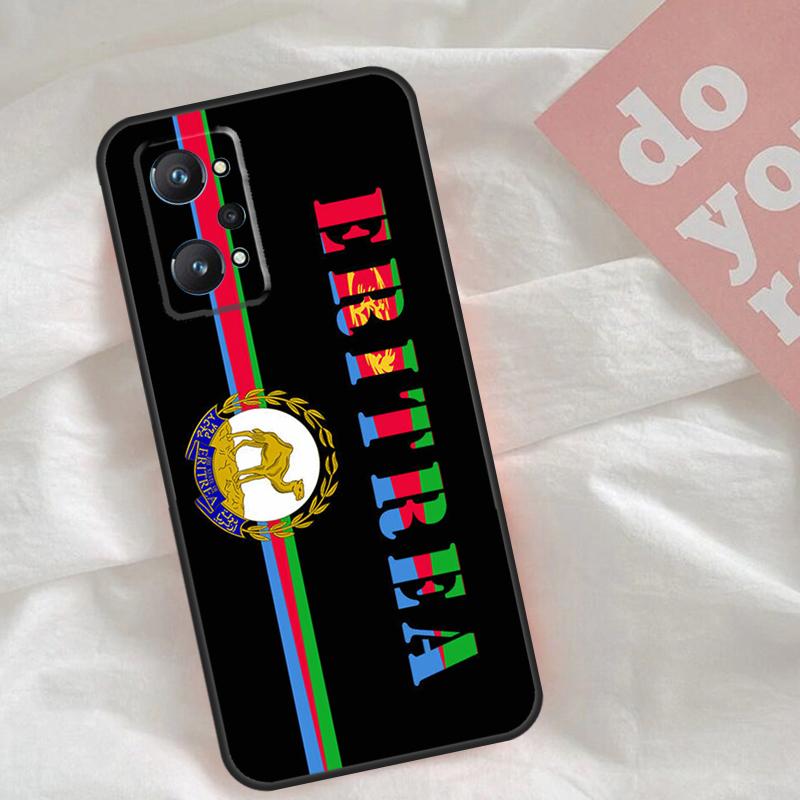 Eritrea Flag Case For Realme GT7 Pro GT6 C75 C65 C67 C61 C53 C55 C51 C35 C63 C71 15 11 12 13 14 Pro Plus
