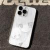Cute Anime Gentle Girl Pattern Phone Case For iPhone 17 16 15 14 13 12 11 Pro Max XR XS MAX 7 8 PLUS MINI INS Transparent Cover