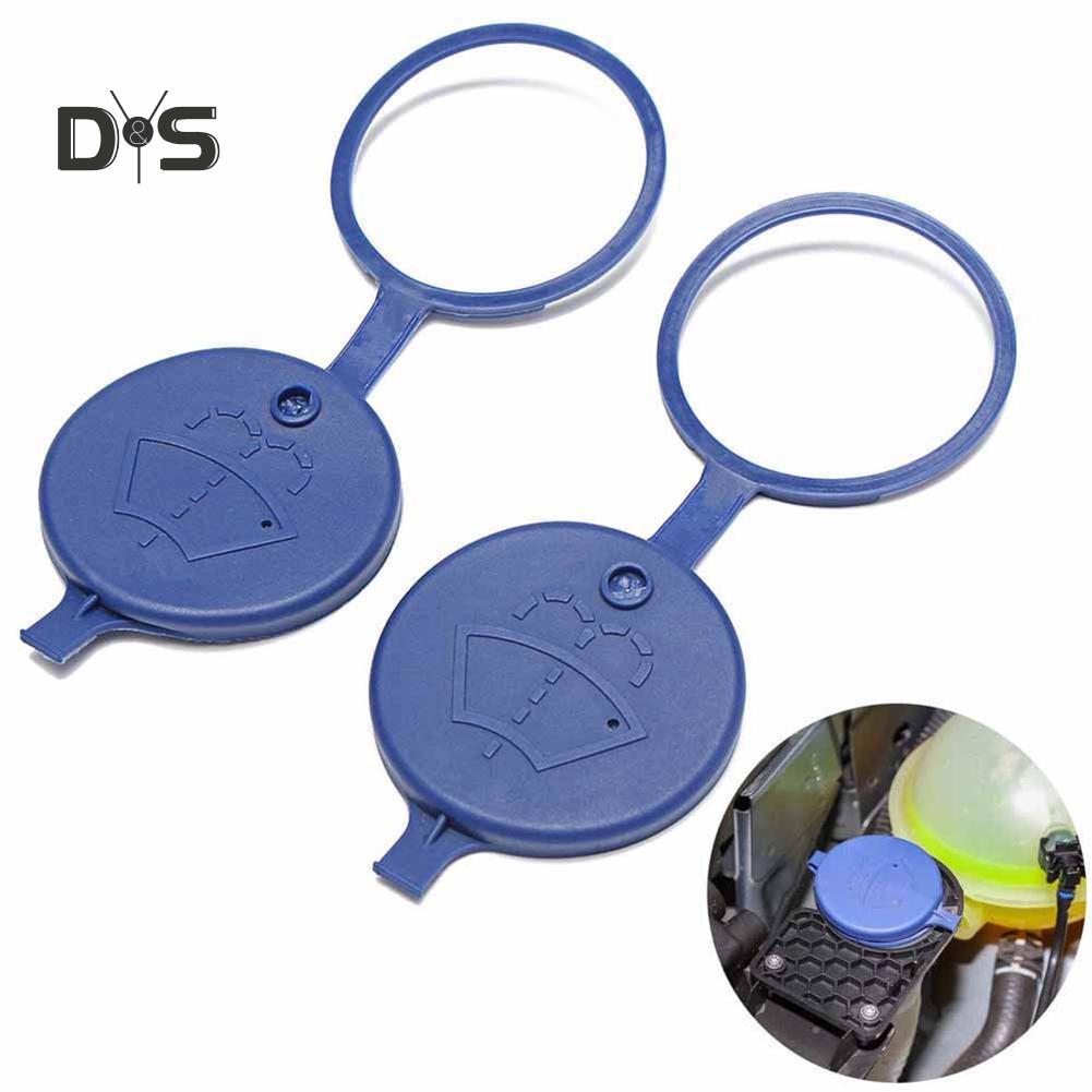 DYS Auto Shop 2Pcs Windshield Wiper Washer Fluid Reservoir Tank Bottle Cap for Peugeot Citroen