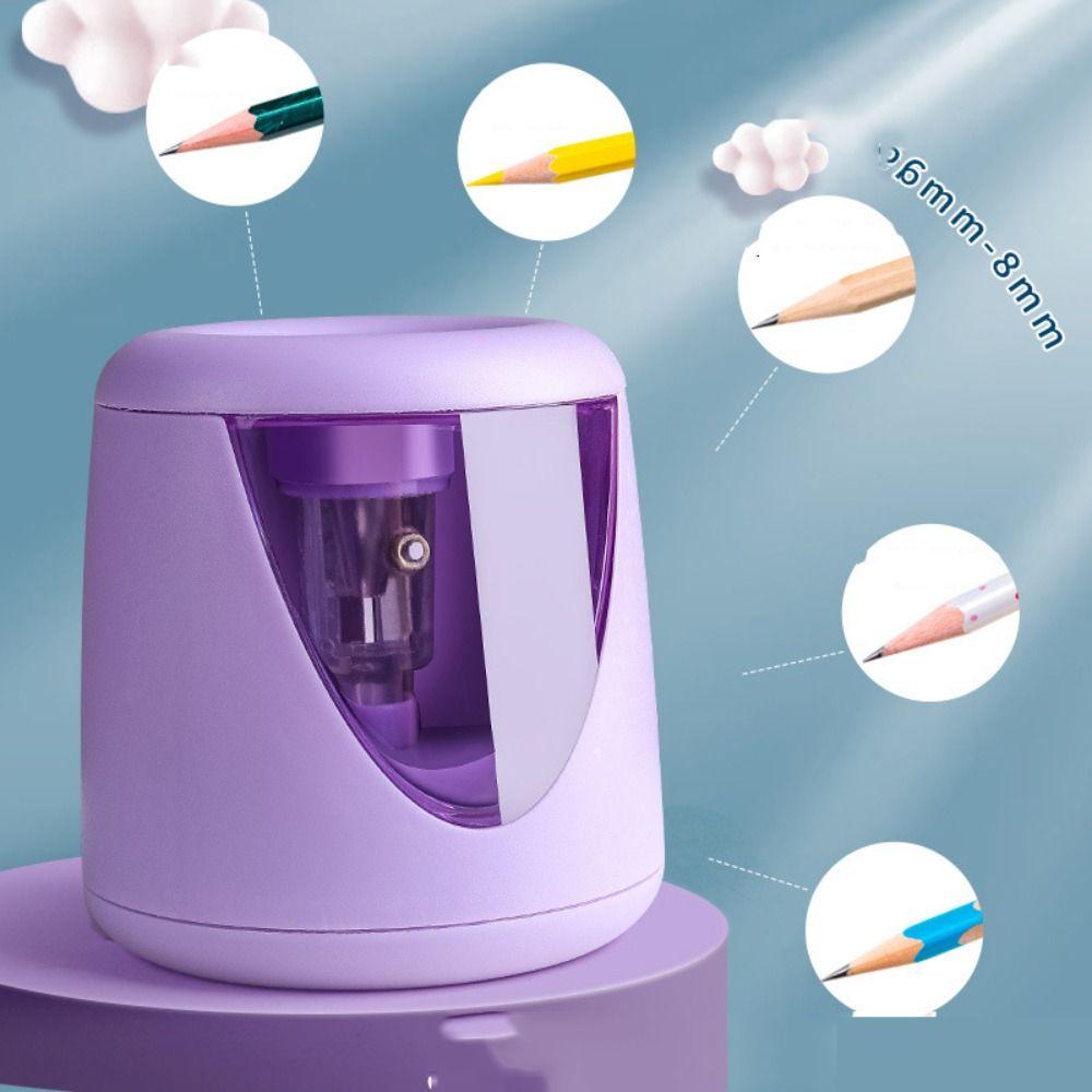 Carba Bear Pencil Sharpener Students Stationery Automatic Pencil Sharpener Automatic Sharpeners